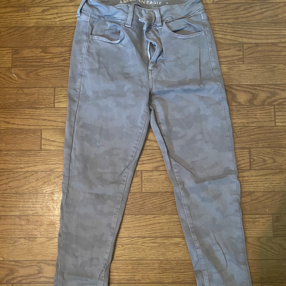 American Eagle Camo Jeans